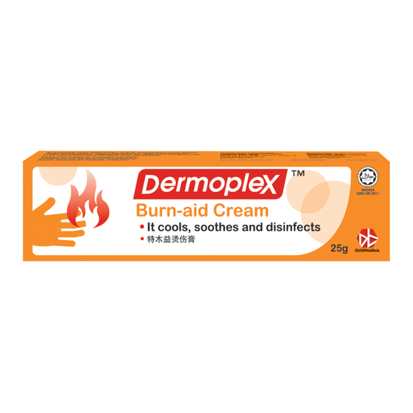 DERMOPLEX BURN AID CREAM 25GM 